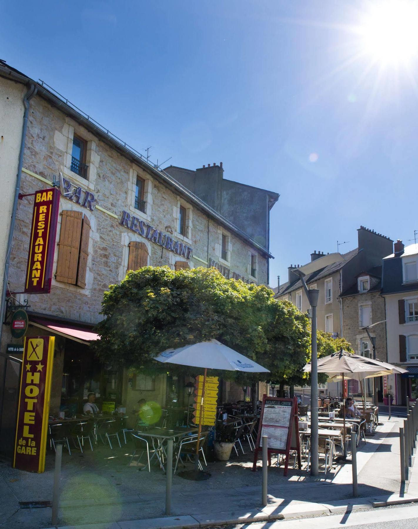 Sévérac-le-Château Hotel De La Gare מראה חיצוני תמונה